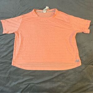 New Balance Orange Short Sleeve Tee

#1107